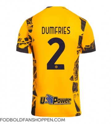 Inter Milan Denzel Dumfries #2 Tredjetrøje 2024-25 Kortærmet
